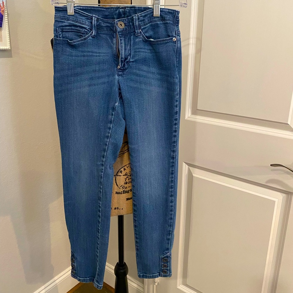 J. Jill Authentic Fit Slim Ankle Denim Jeans